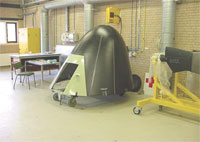 P3 nose radome serviceable